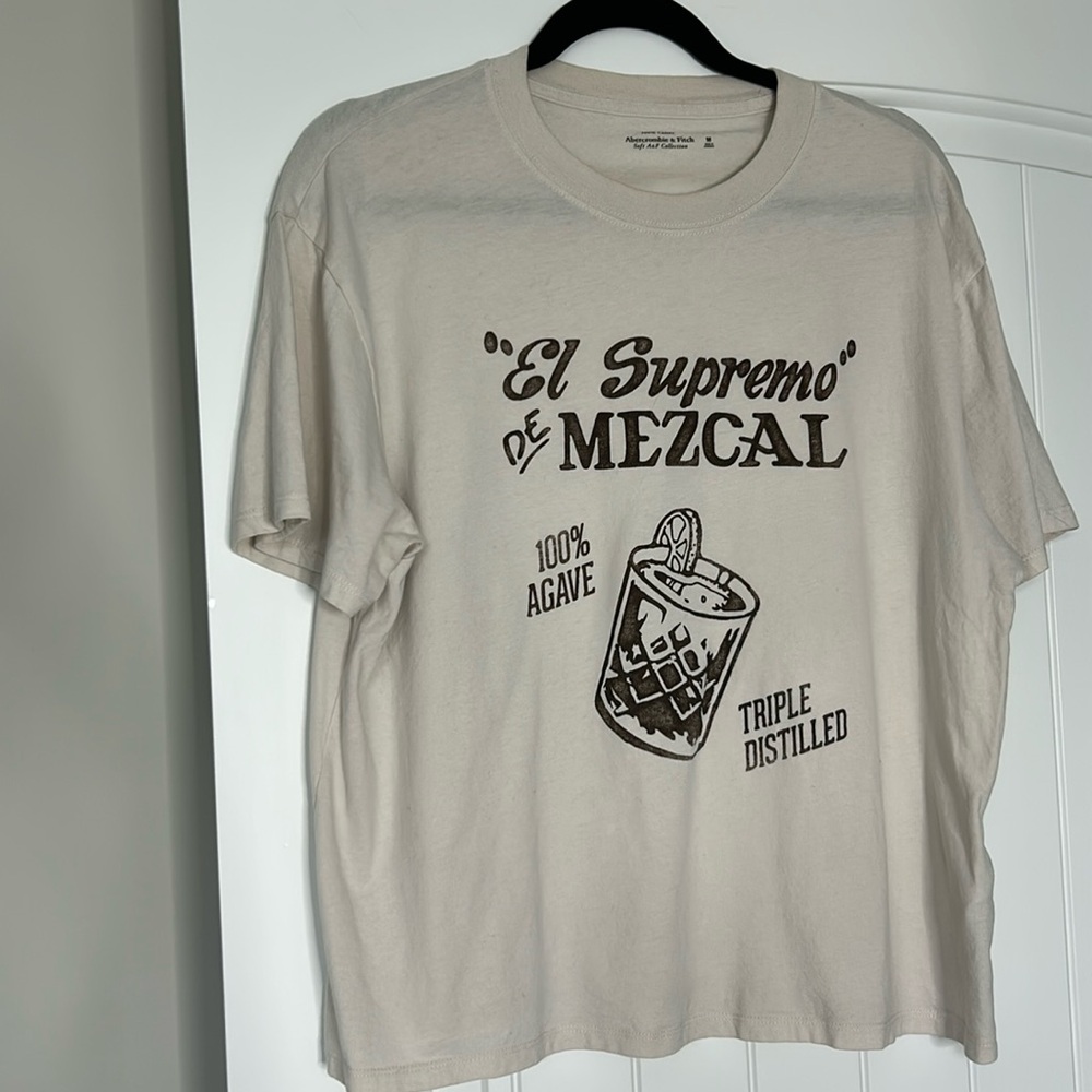 Abercrombie & Fitch Soft A&F Collection 100% cotton Mezcal tshirt size medium